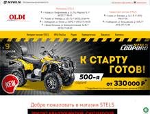 Tablet Screenshot of oldi-x.ru